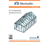 download monticello greenhouse manual 8x16